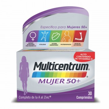 multicentrum 90 comprimidos mujer 50